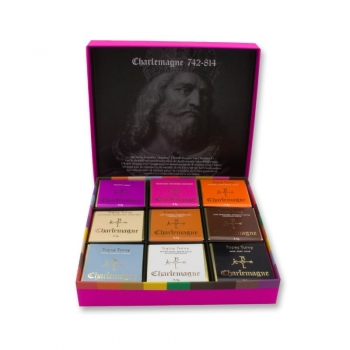 Mini Tablete De Ciocolata Asortate Roz 306 G Charlemagne 1